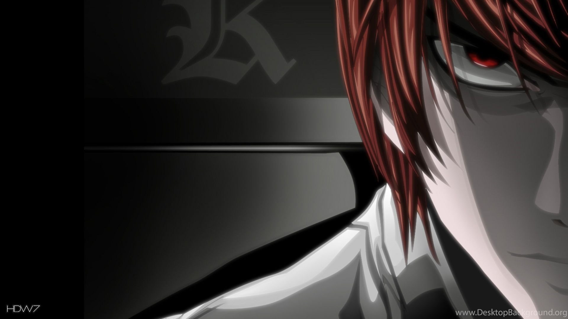 Death Note Kira HD Yagami Light HD Wallpaper Desktop Background