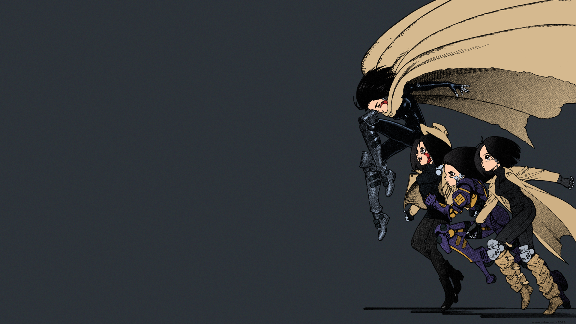 Anime: Gunnm 銃夢 Battle Angel Alita / Character: Gally ガリィ Alita / Artist: Yukito Kishiro 木城 ゆきと (きしろ ゆきと) / short hair,. Battle angel alita, Female anime, Battle