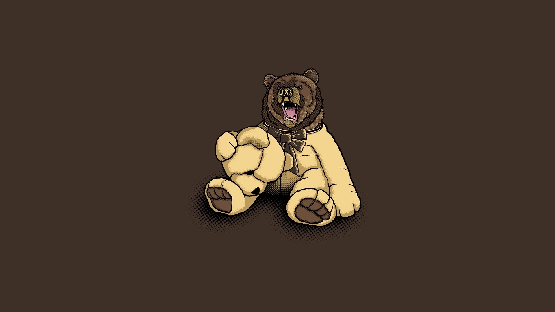 solid bears disguise simplistic simple 1920x1080 wallpapers High Quality Wa...