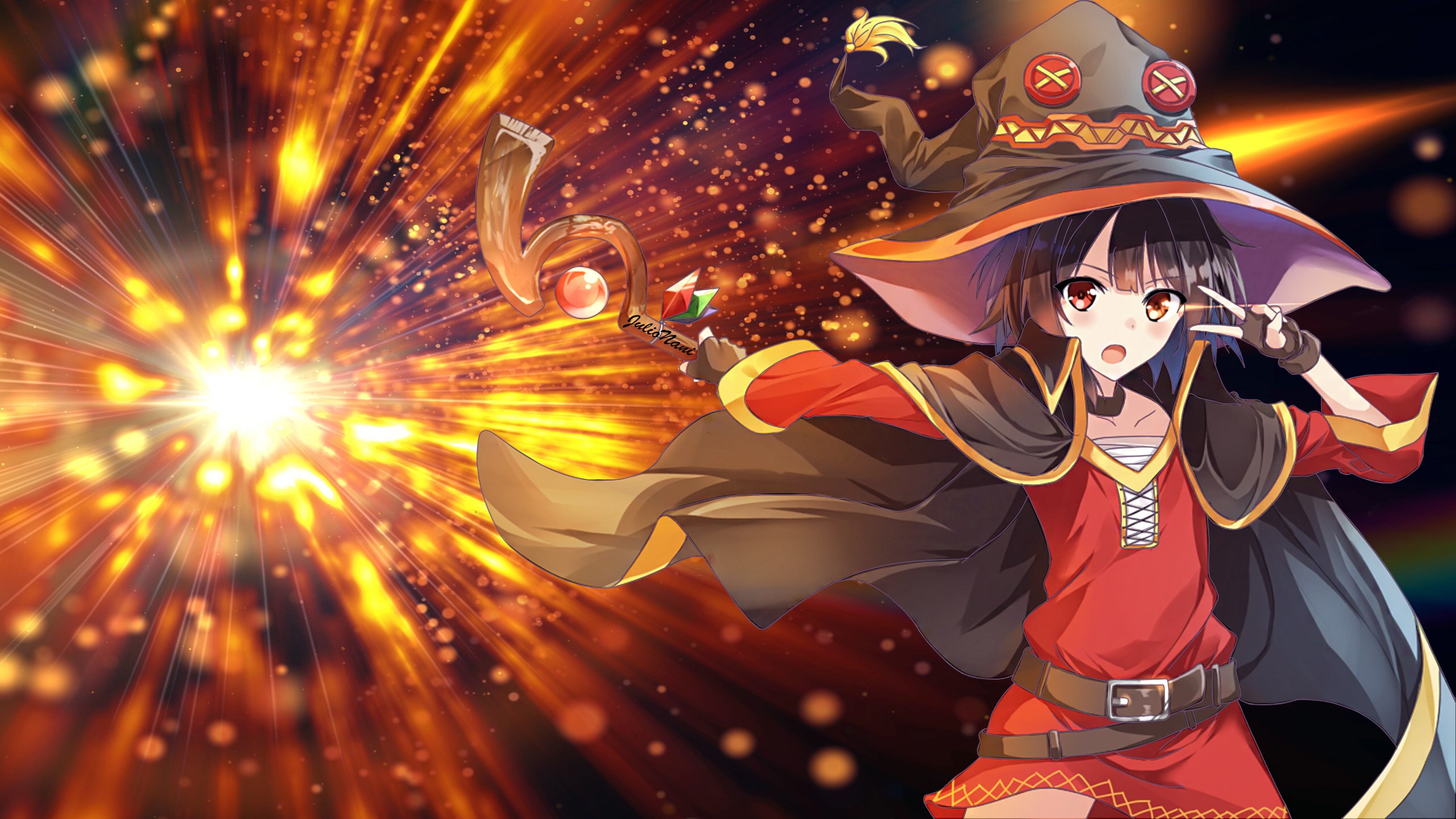 2560x1440 free screensaver wallpaper for konosuba gods blessing on this wonderful world. Mocah HD Wallpaper