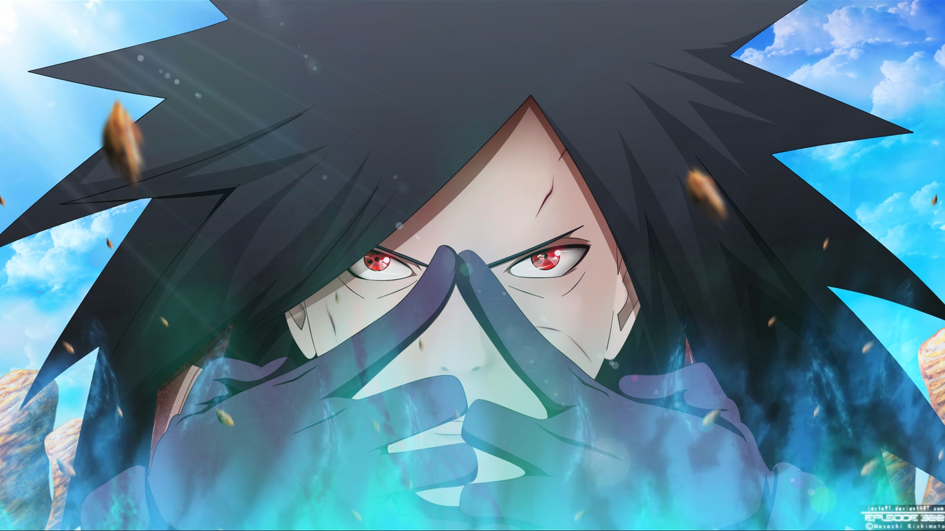 Uchiha Madara Sharingan 73 HD Wallpaper