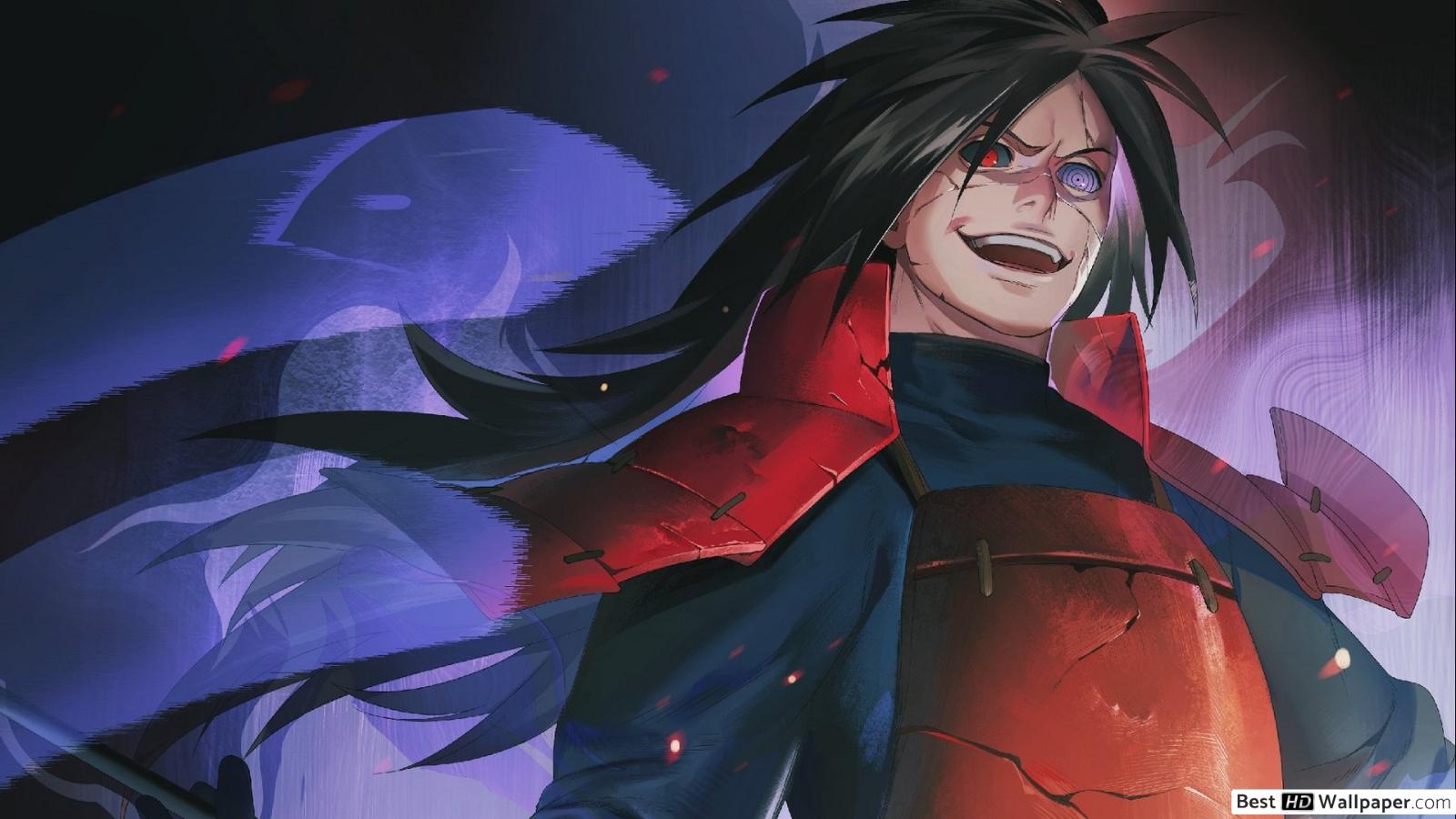 Madara Uchiha (Sharingan & Rinnegan Eyes) HD wallpaper download