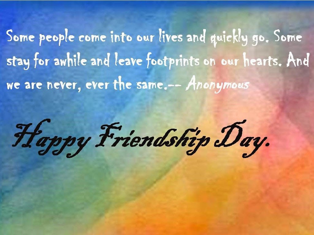 Happy Friendship Day Wishes Quotes Wallpaper Wallpaper Picture
