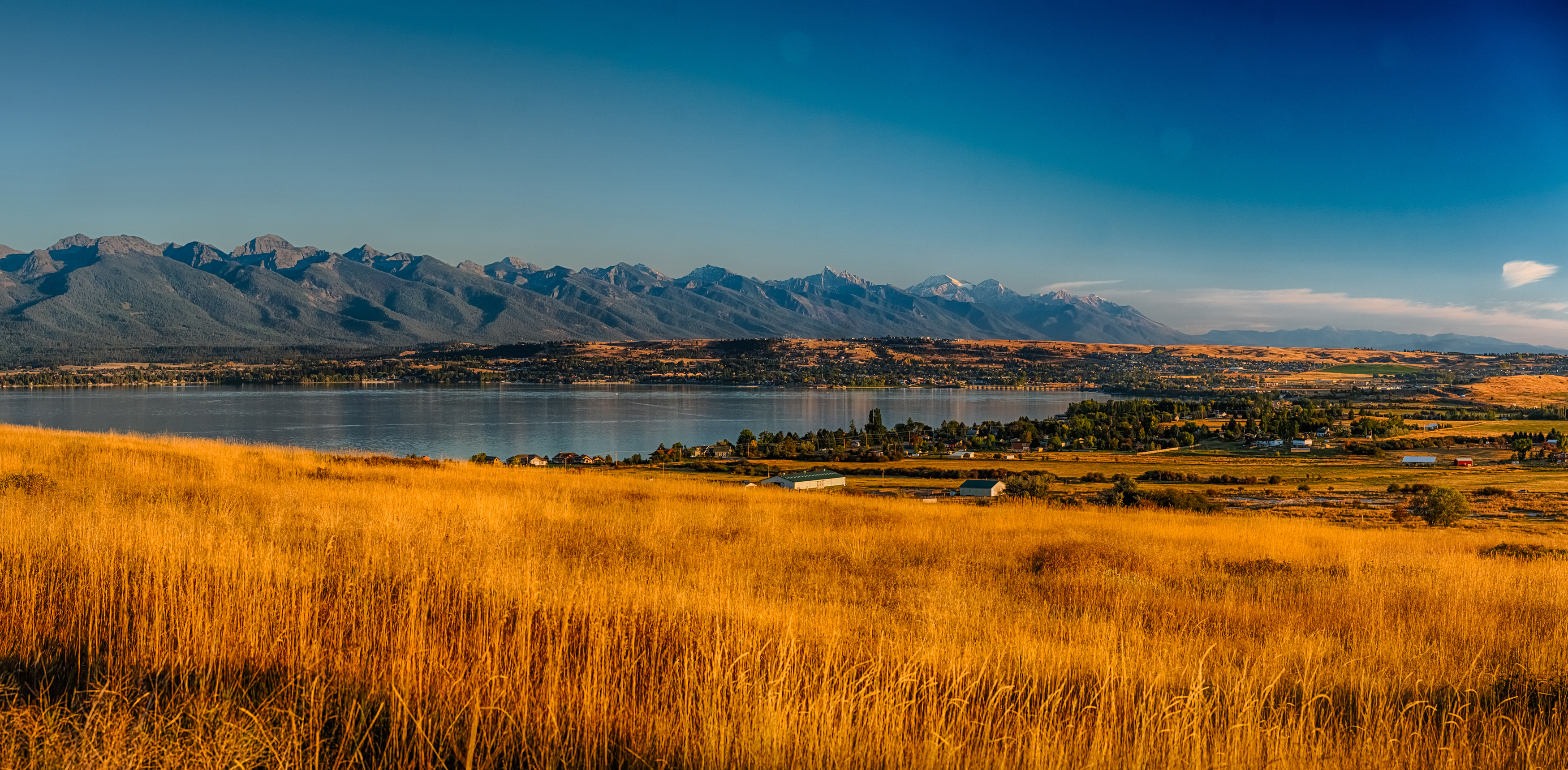 Wallpaper USA Rocky Point Montana Nature Autumn mountain 3500x1720