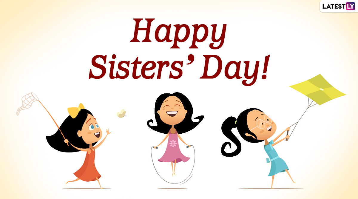 National Sisters' Day Image & HD Wallpaper for Free Download Online: Wish Happy Sisters' Day 2020 With WhatsApp Stickers and GIF Greetings