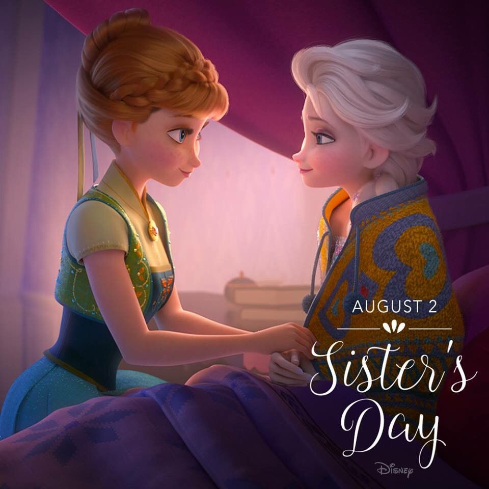 Sisters make the best friends. [Facebook Post]. Disney princess picture, Disney princess elsa, Disney princess quotes