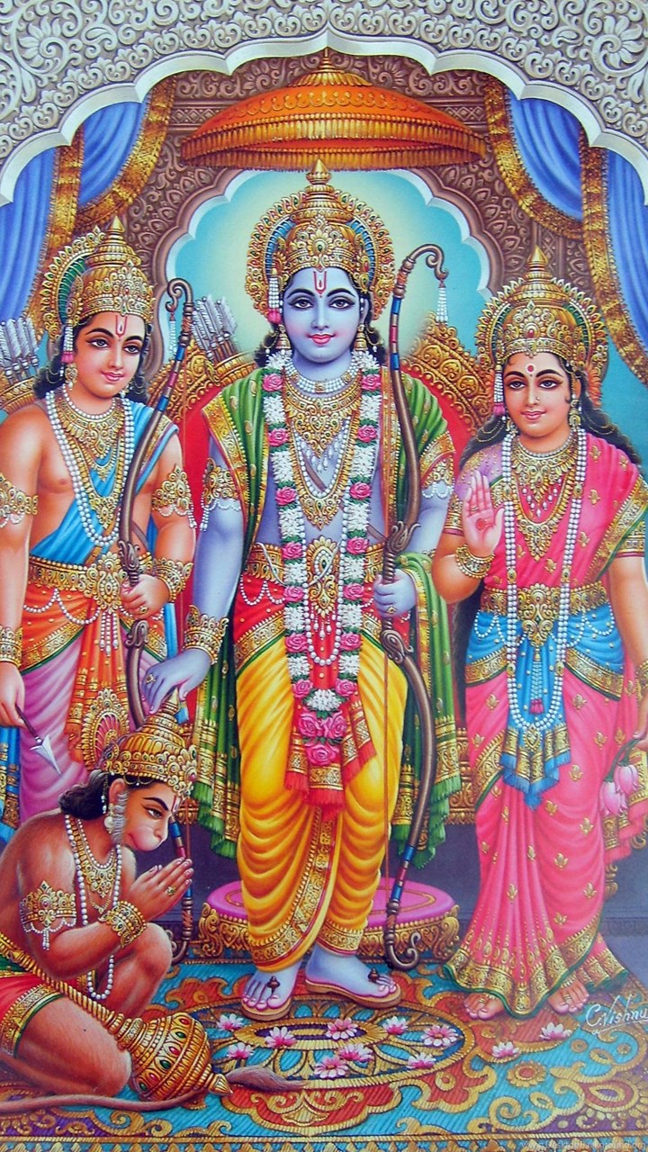 Lord Ram Sita And Lakshmanwallpaper Desktop Background