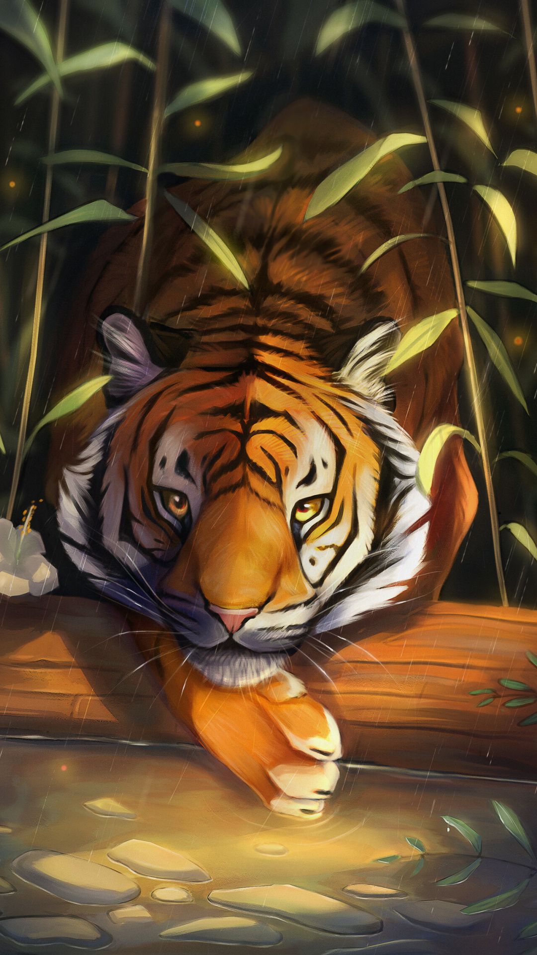 Tiger, wild animal, art wallpaper. Animals wild, Pet tiger, Animal wallpaper