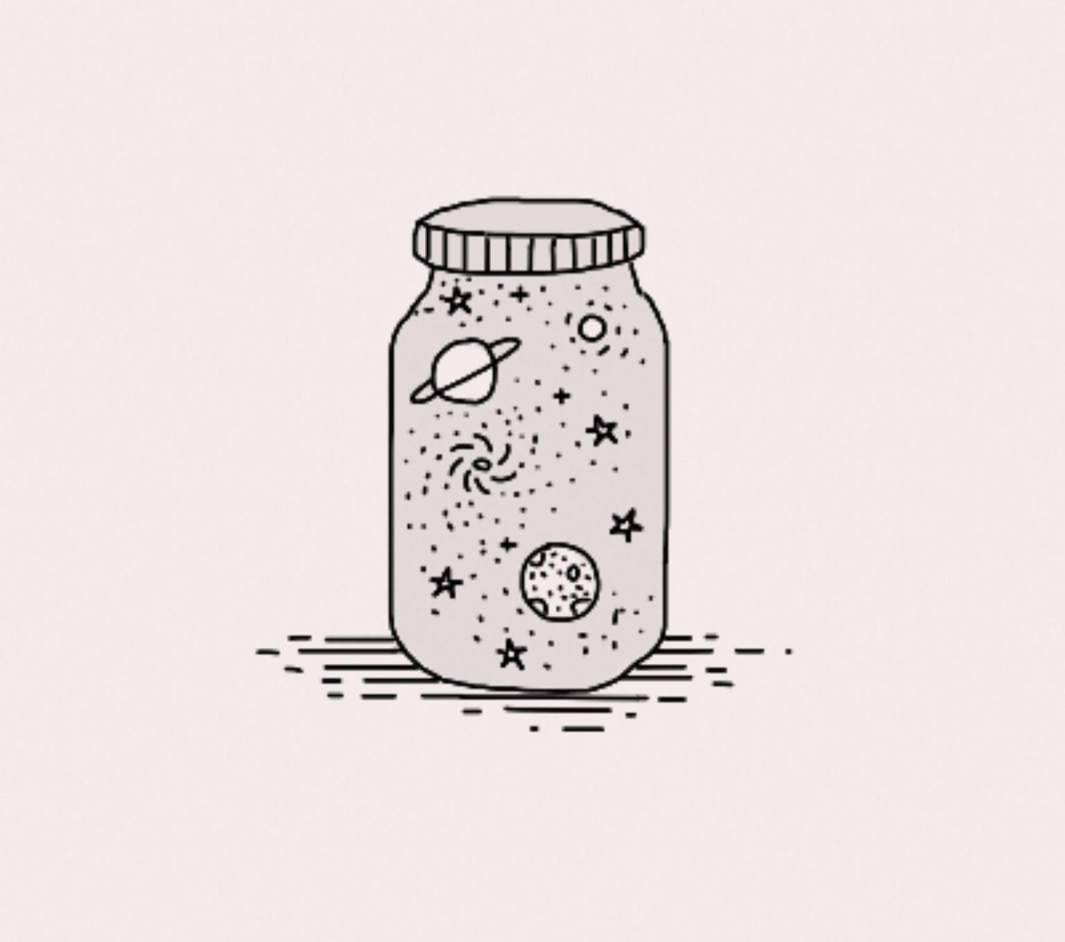 √ Tumblr Space Doodles