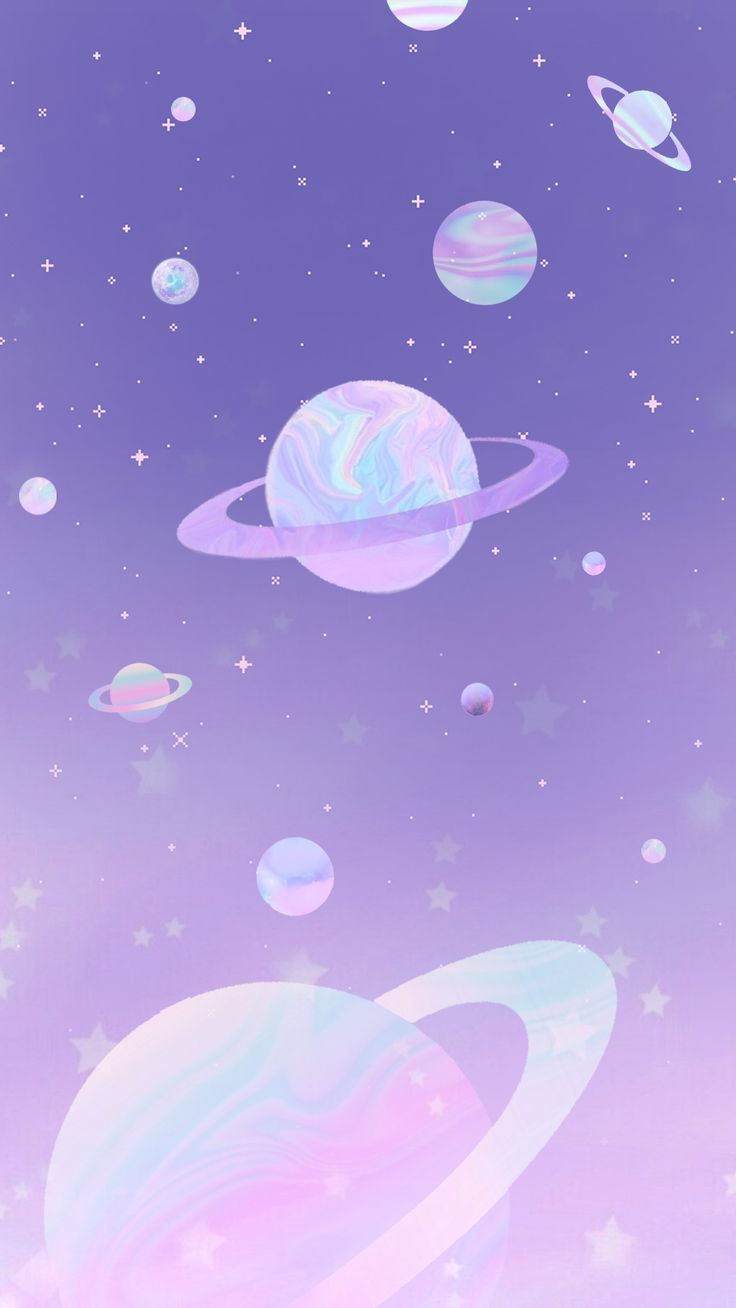 Aesthetic Space Wallpaper Doodle