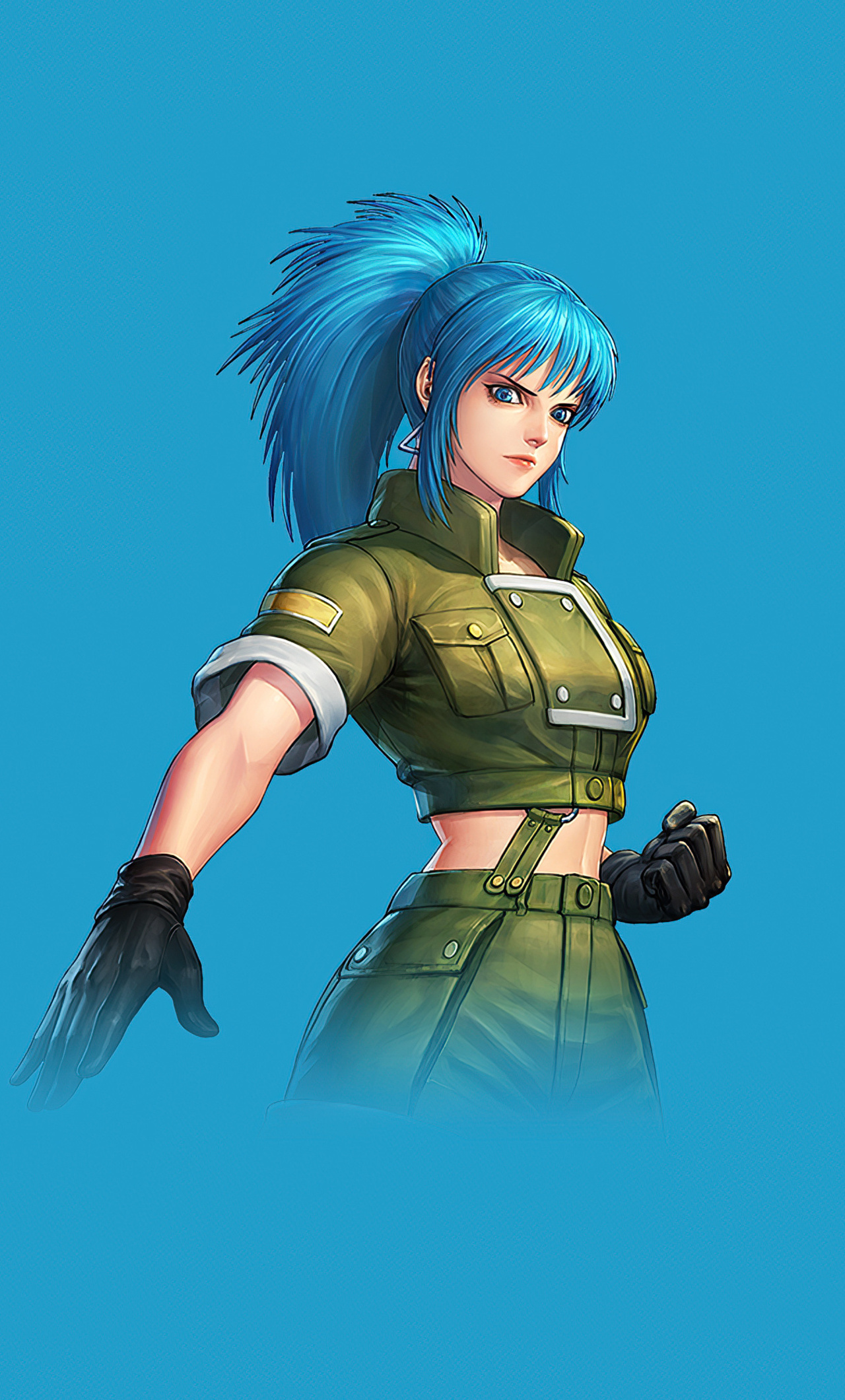 Leona Heidern The King Of Fighters iPhone HD 4k Wallpaper, Image, Background, Photo and Picture