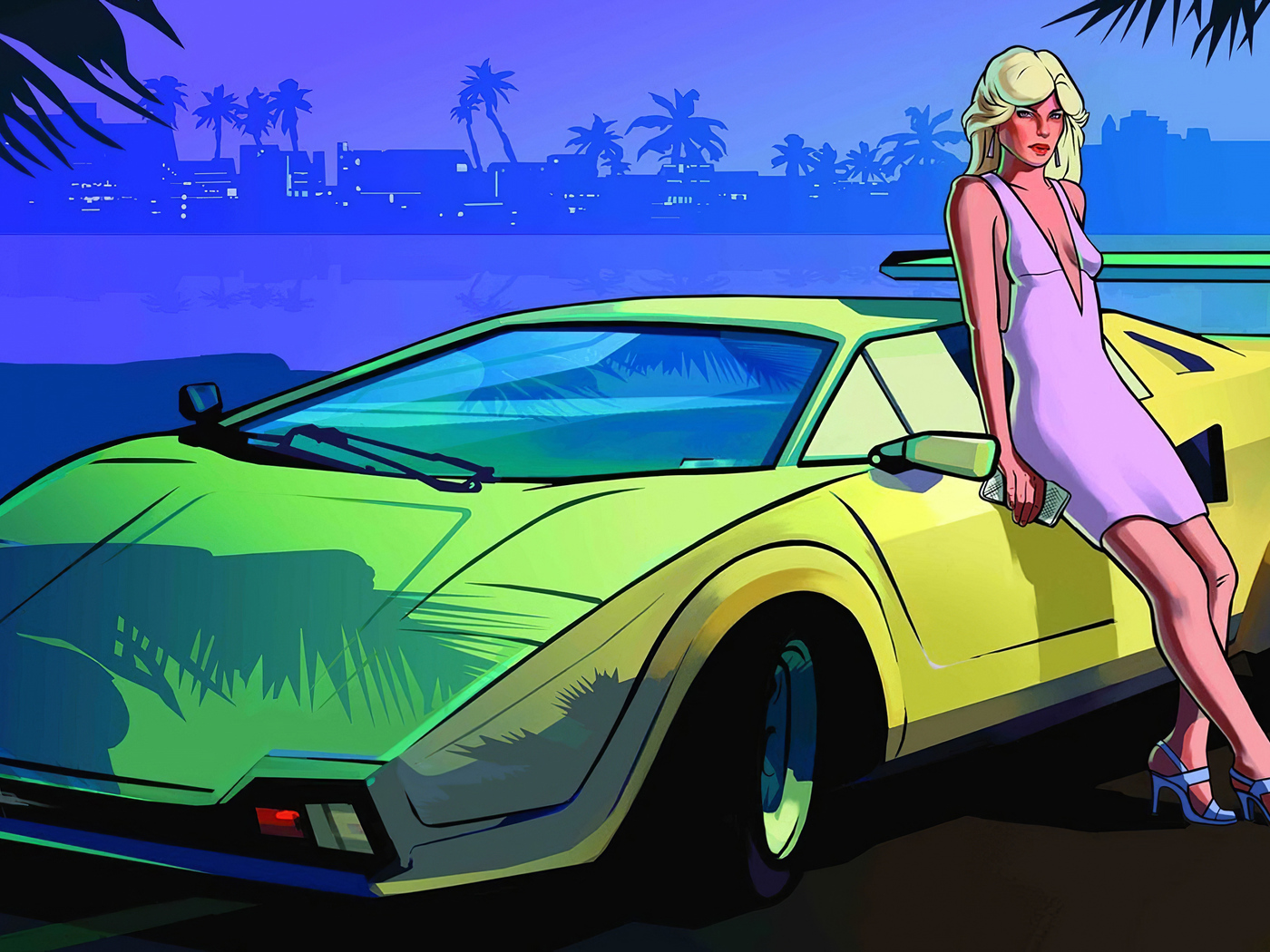 Women Luxury Grand Theft Auto Vice City 4k 1400x1050 Resolution HD 4k Wallpaper, Image, Background, Photo and Picture