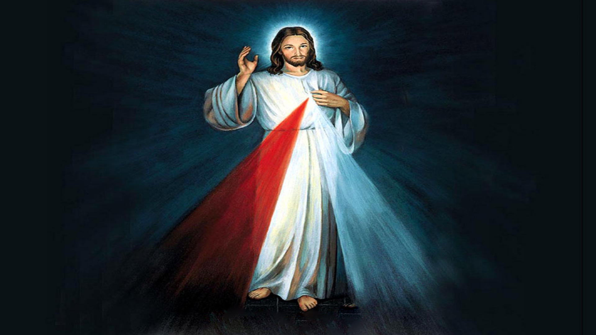 Jesus Christ Lights Christianity God Wallpaper HD Heart Of Jesus Divine Mercy