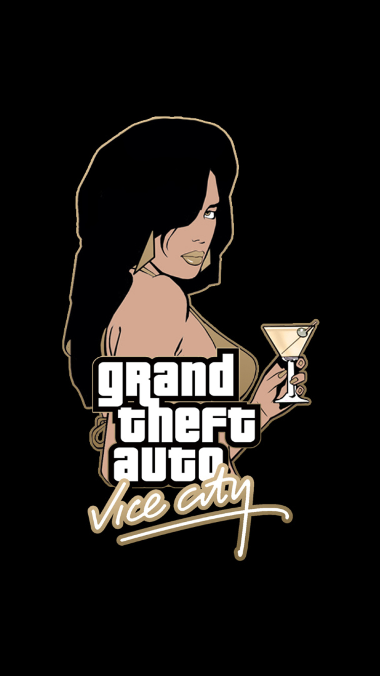Grand Theft Auto Vice City Wallpaper for iPhone 8