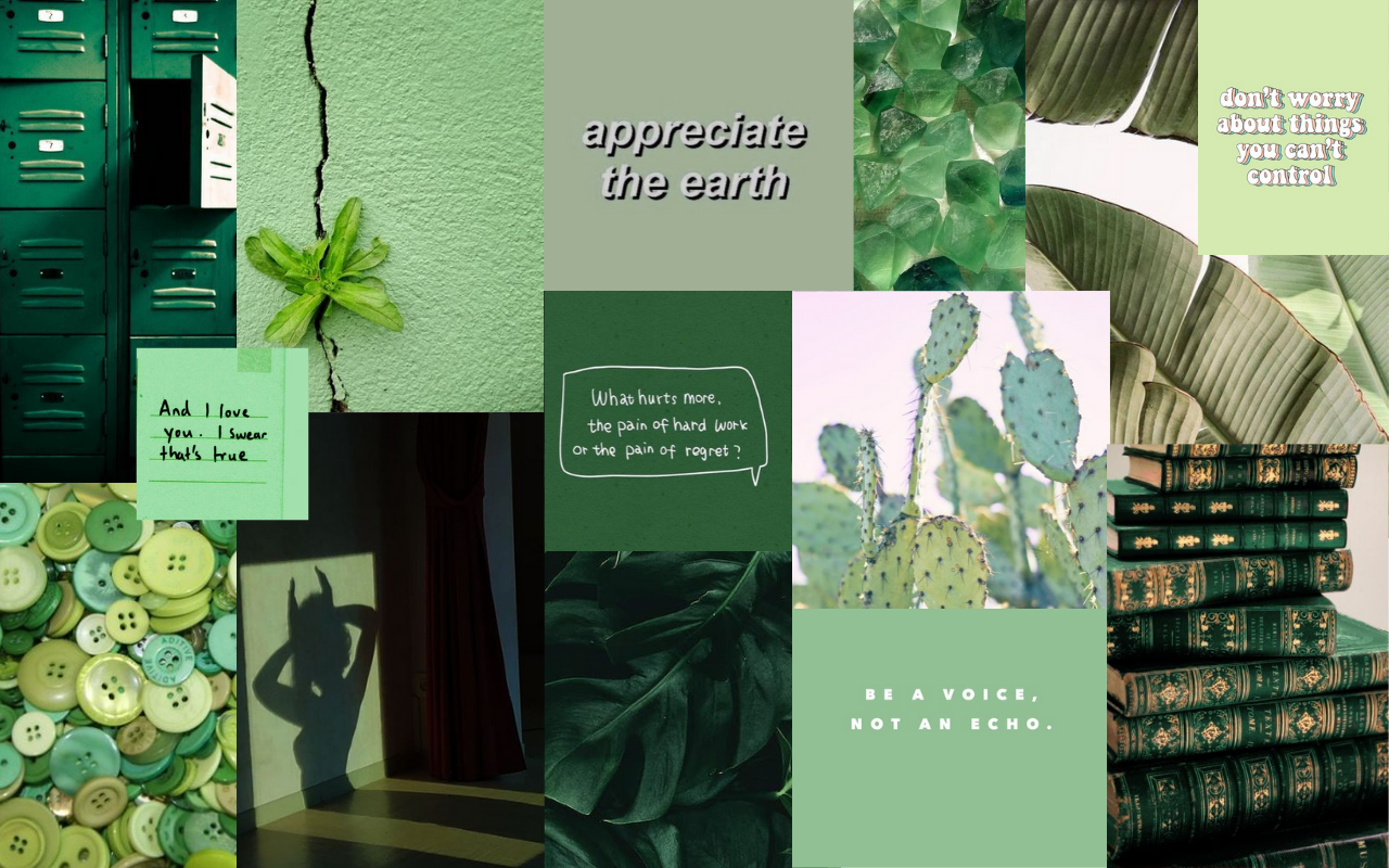 Sage Green Aesthetic Wallpapers PC