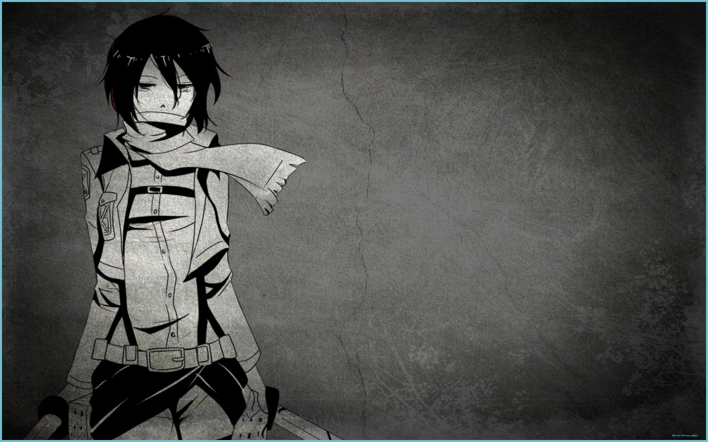 Cool Black And White Anime Wallpaper Free Cool Black And And White Anime Wallpaper