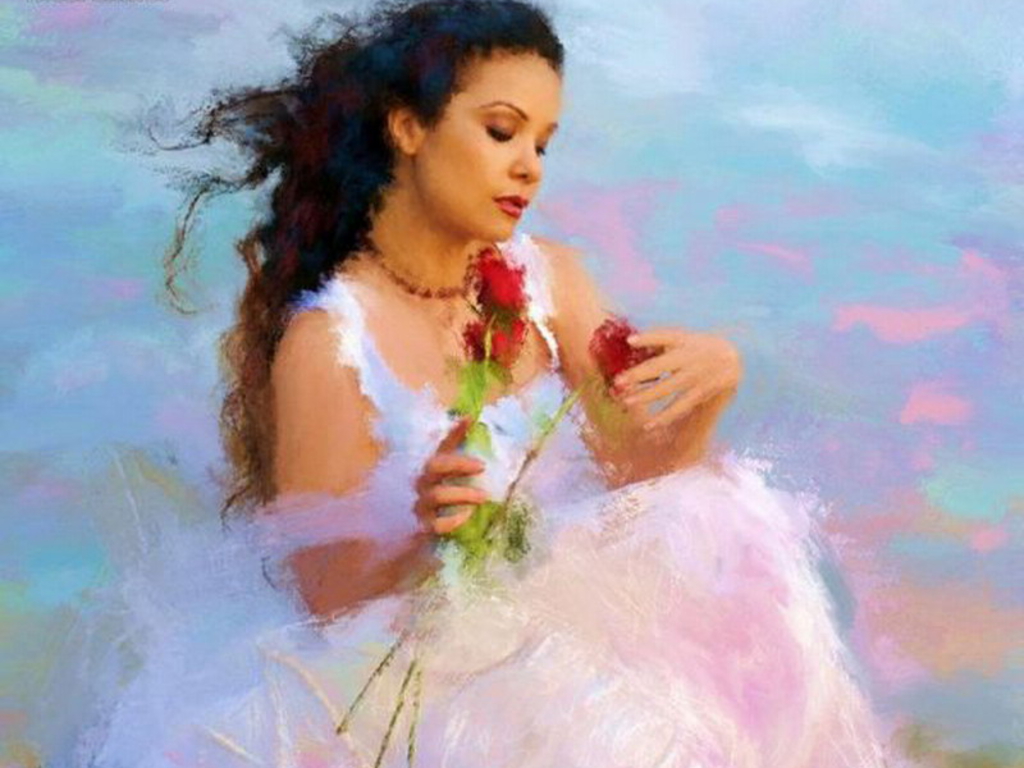Painting Girl Painting HD Girl HD Wallpaper