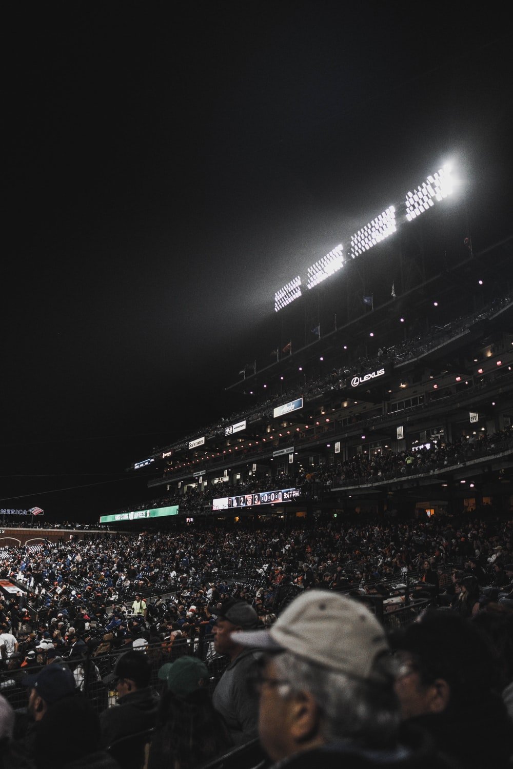 Stadium Lights Picture. Download Free Image