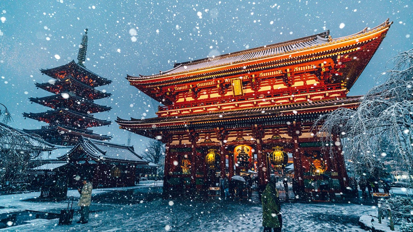 Japan Snow Wallpapers Wallpaper Cave