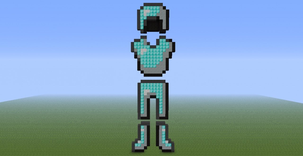 Minecraft Diamond Armor Wallpaper