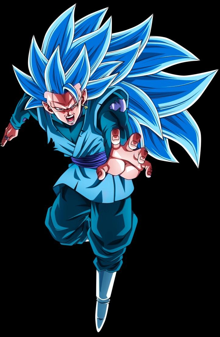 Black Goku SSJ 3, png