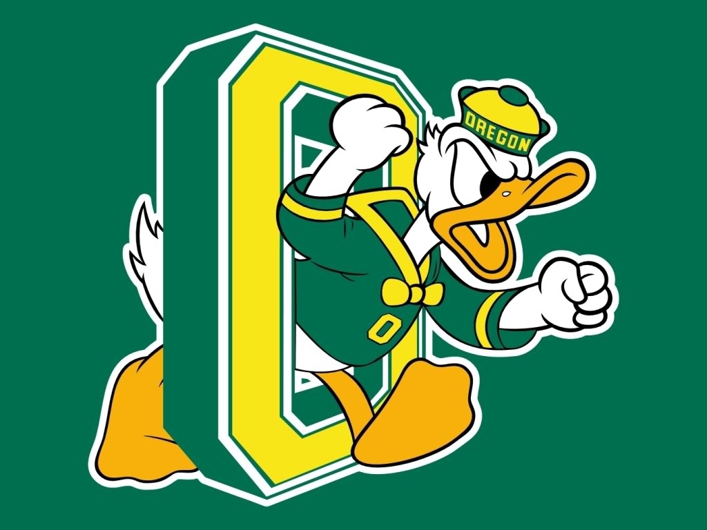 Oregon Duck Mascot