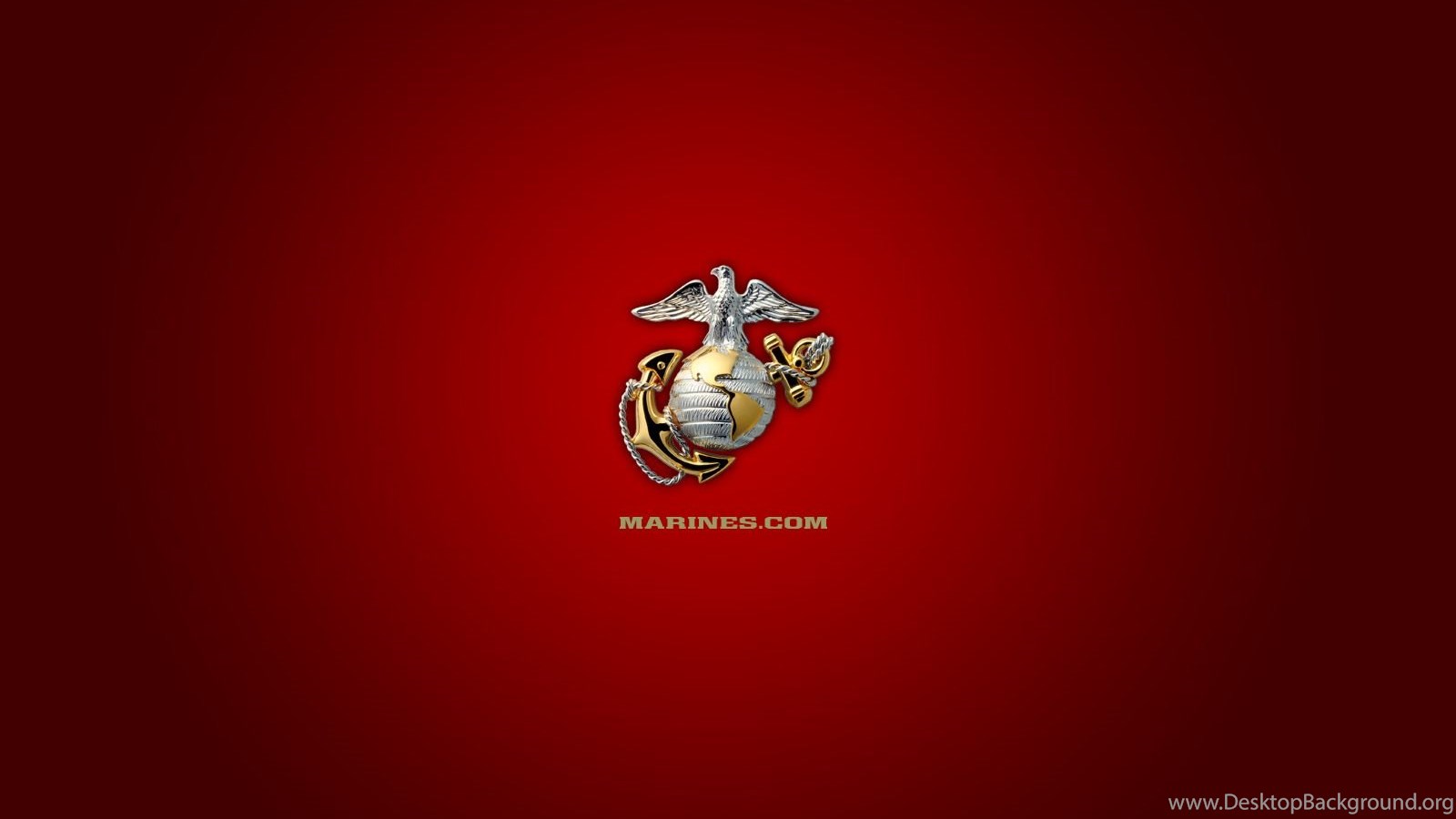 Us Marines Corps Ega Red Background HD Wallpaper, Desktop. Desktop Background