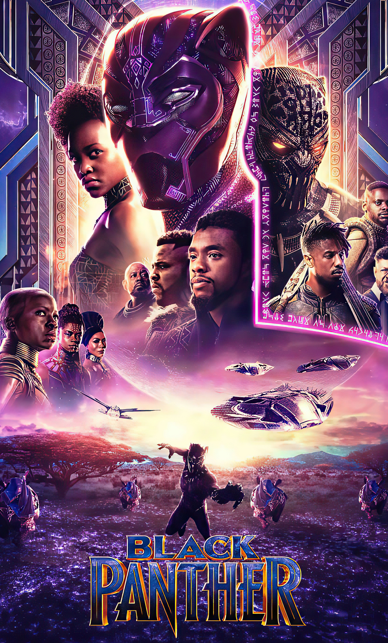 Black Panther Poster Wallpapers Wallpaper Cave