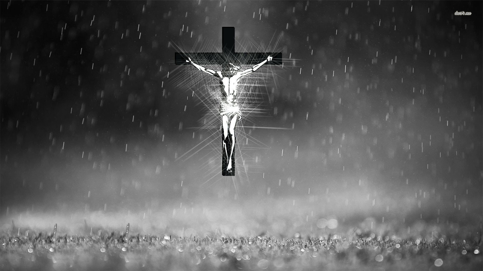 Jesus On The Cross Digital Art HD Desktop Wallpaper, Wallpaper HD
