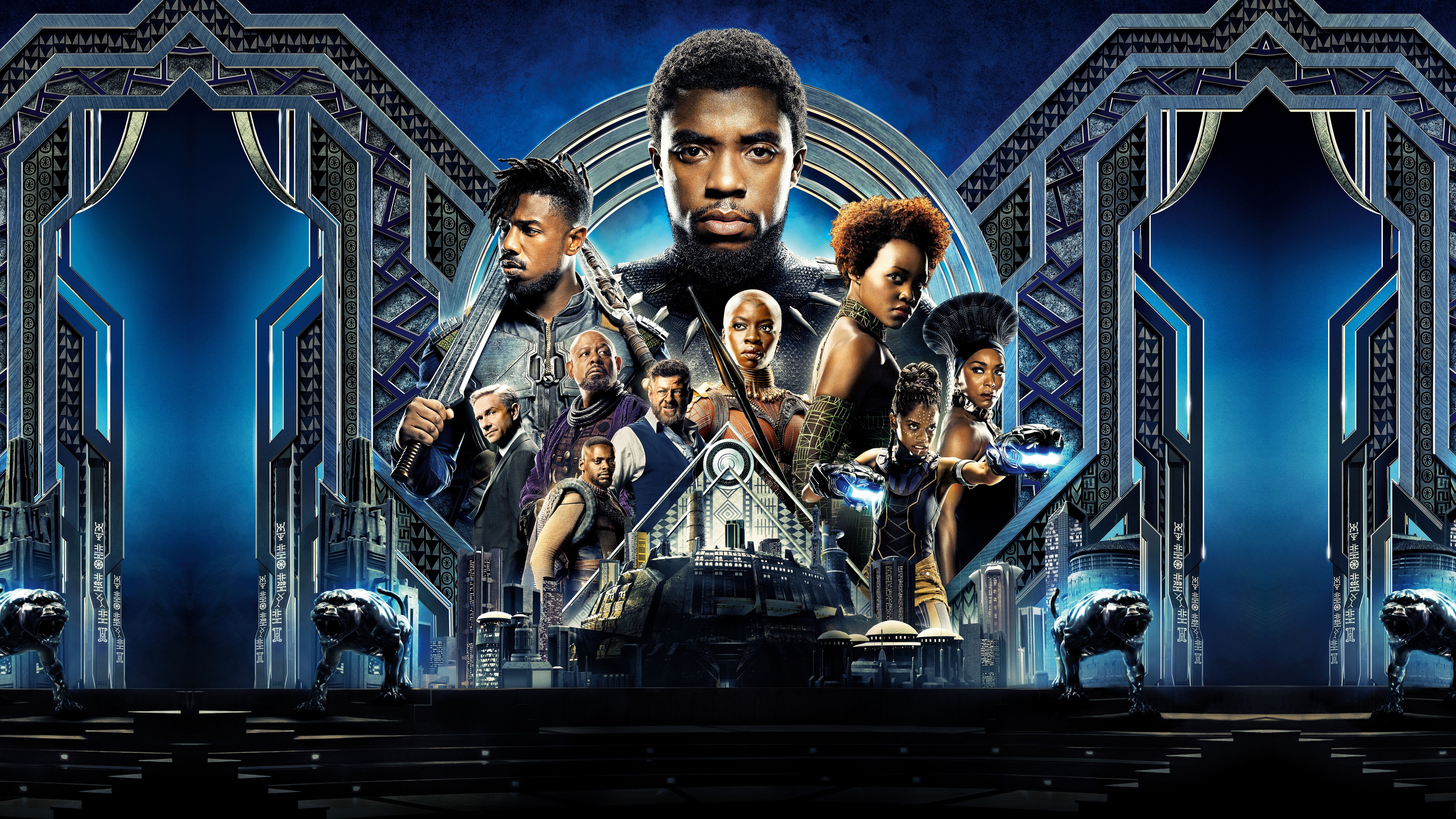 Black Panther 2018 Movie Wallpaper Free Black Panther 2018 Movie Background