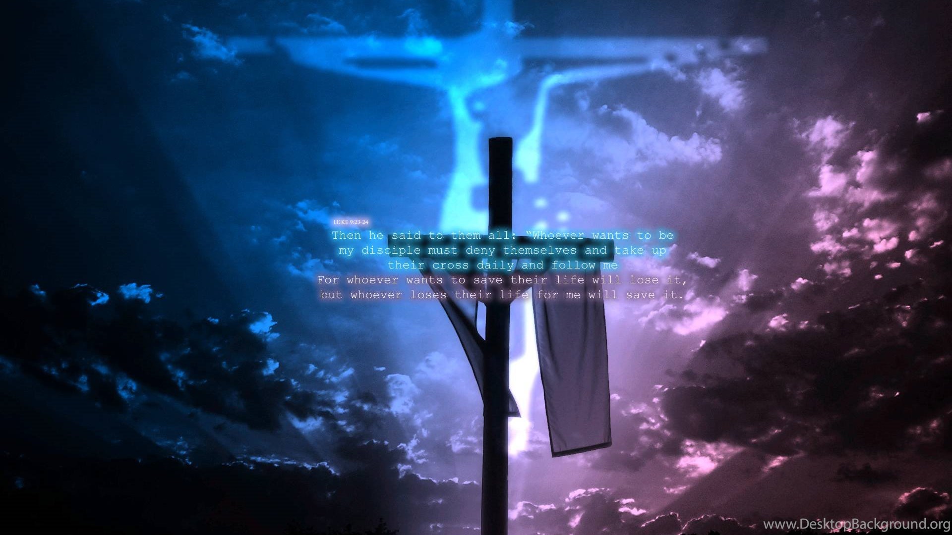 Jesus Christ On The Cross Wallpaper Desktop Background