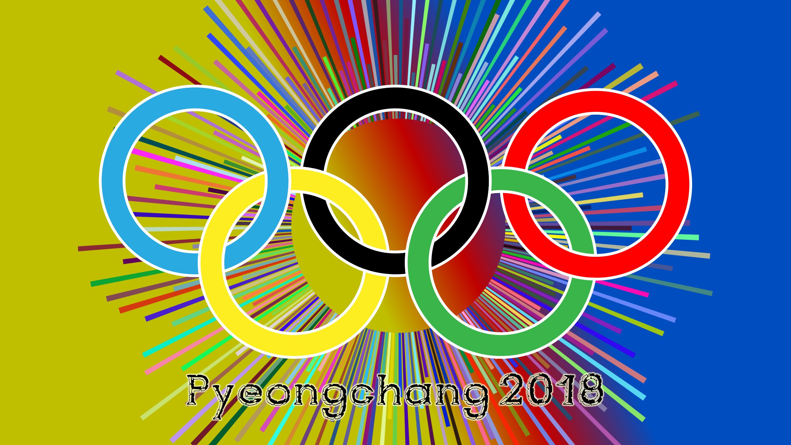 Olympic Rings Wallpaper