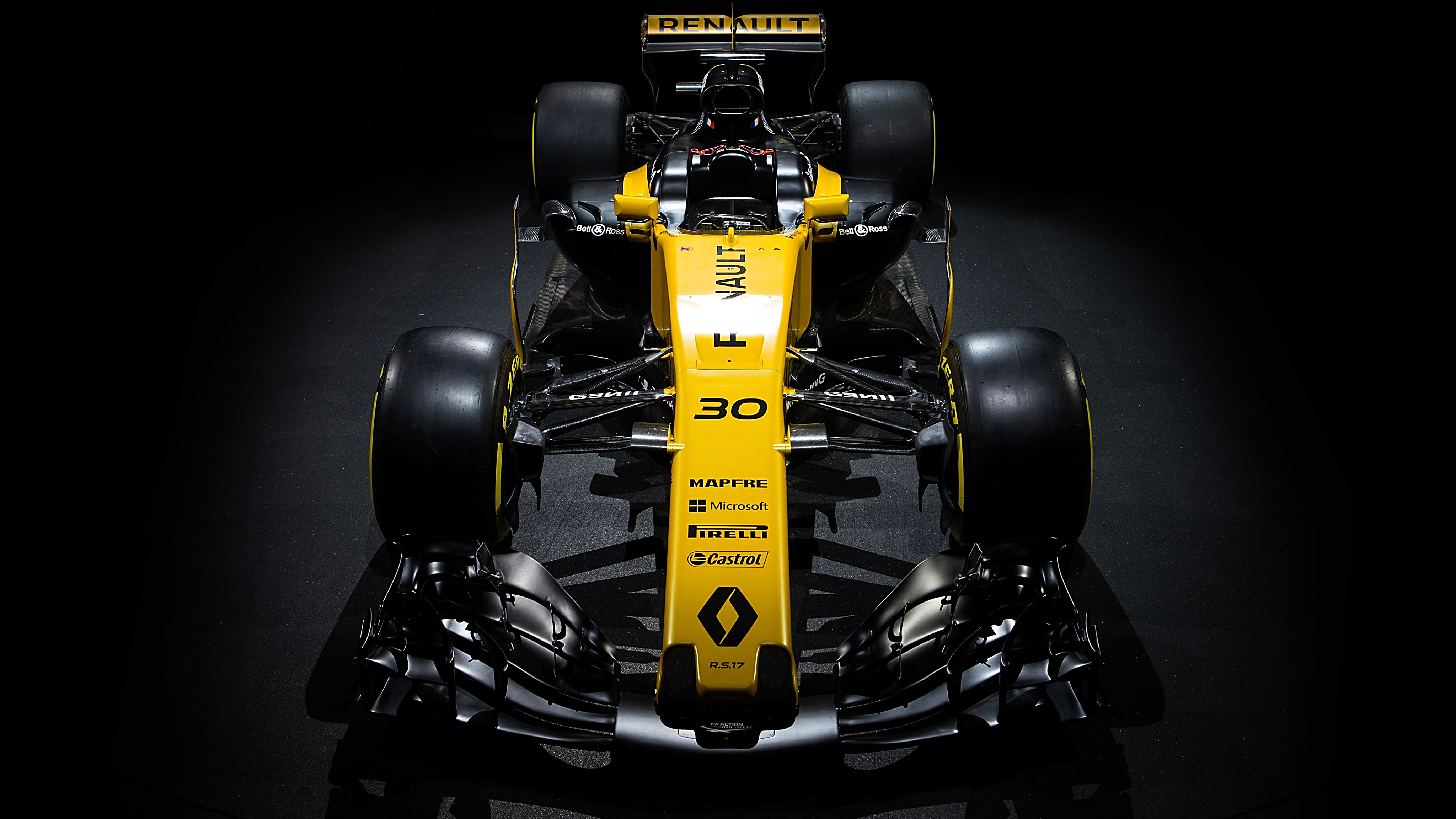 Renault Sport Formula One Car RS 17 4K Wallpaper. HD Car Wallpaper