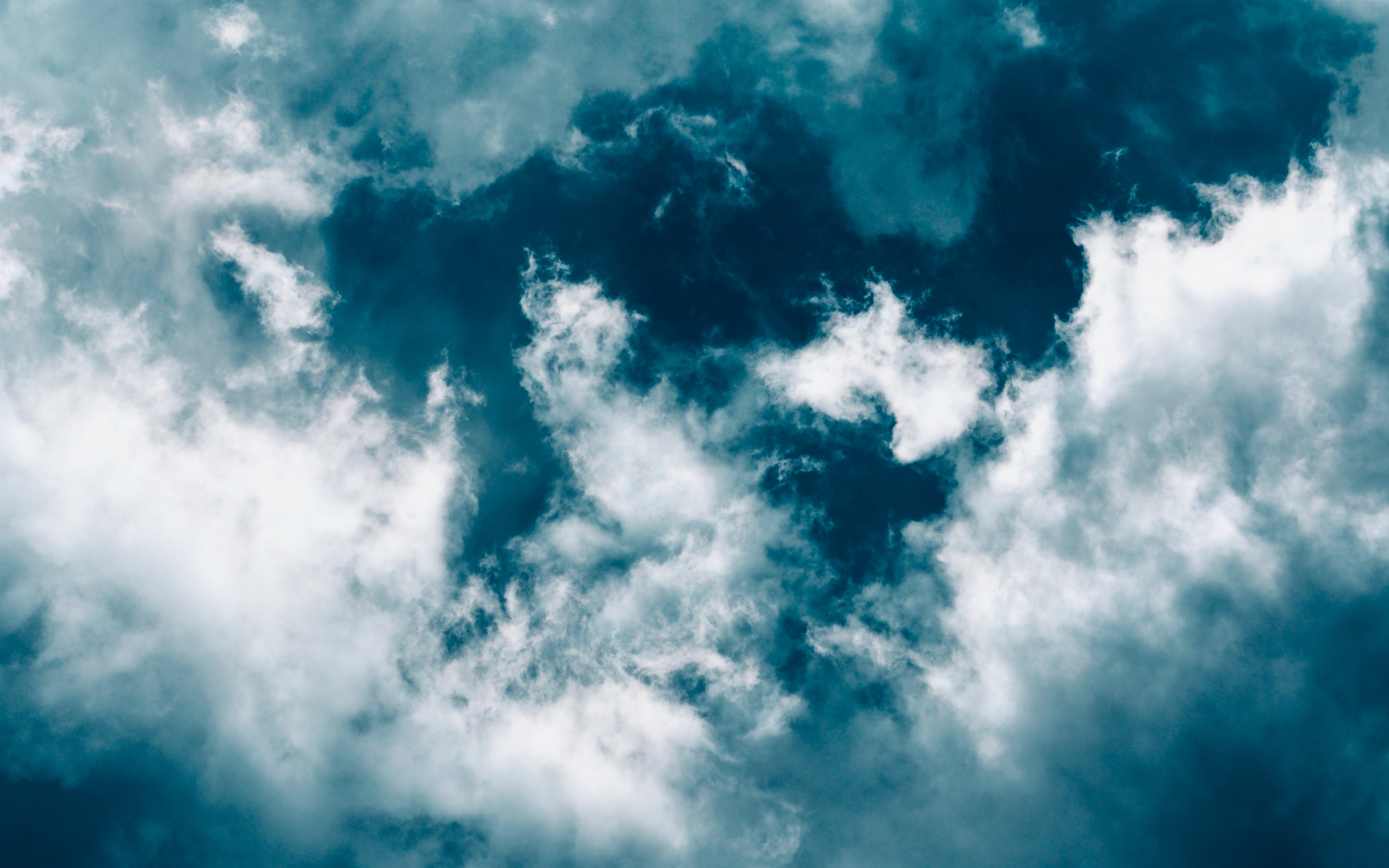 Wallpaper Clouds, Sky, Porous, Blue, White Background For Laptop