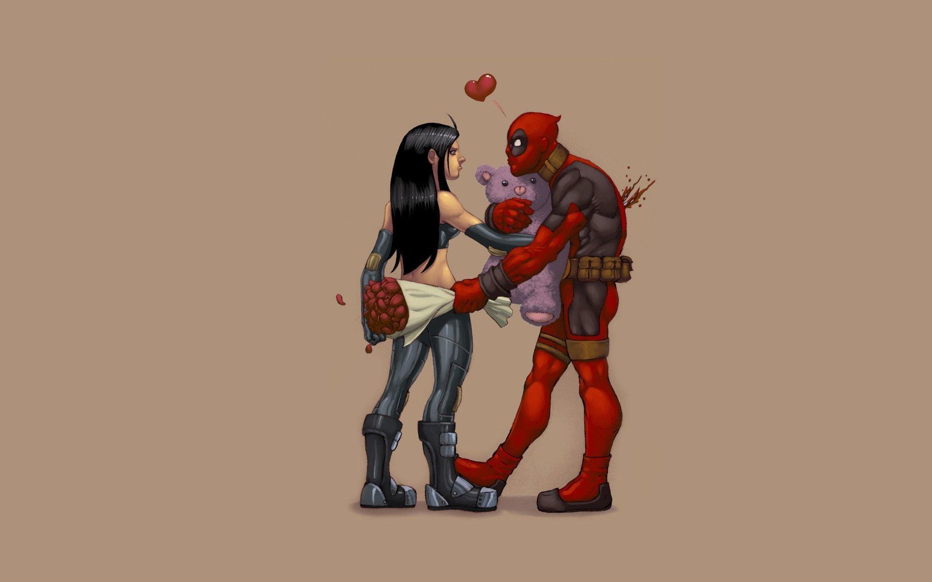 Deadpool Romance Wallpaper Free Deadpool Romance Background