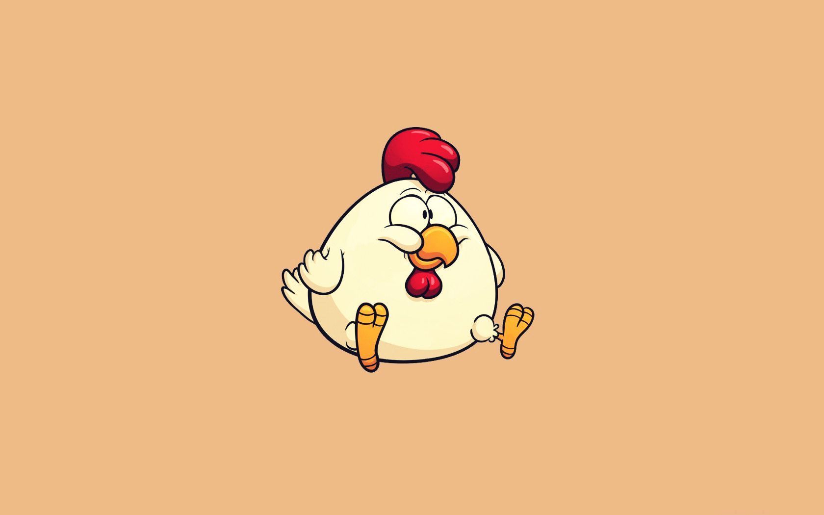 Cartoon Chicken Wallpaper