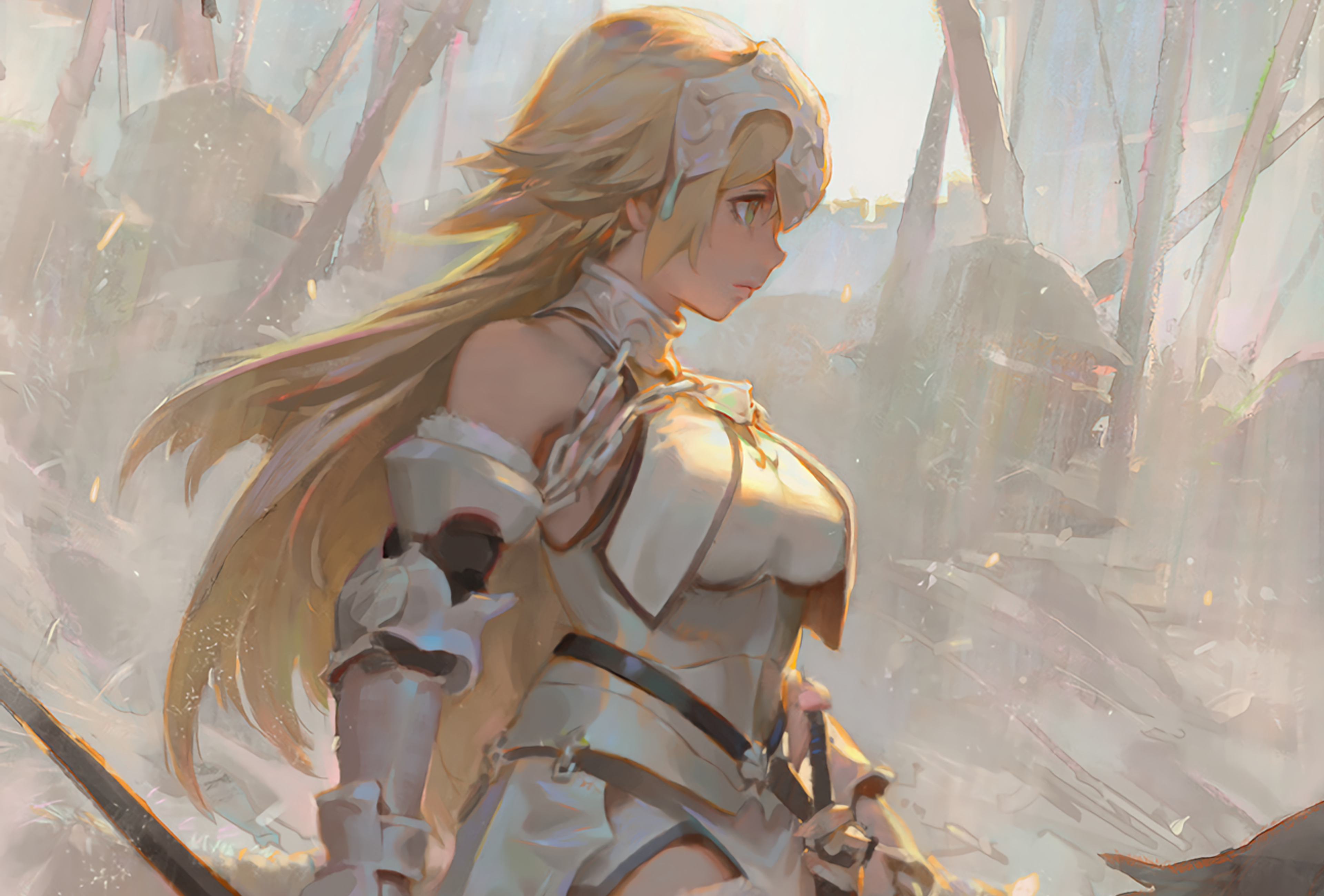 Jeanne d'Arc (Fate Series) HD Wallpaper and Background Image