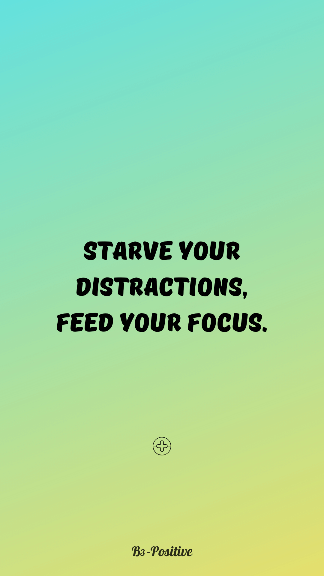 Stay Focused Quotes Phone Wallpaper