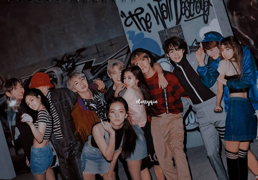 Blackbangtan. Blackpink and bts, Bts girl, Blackpink