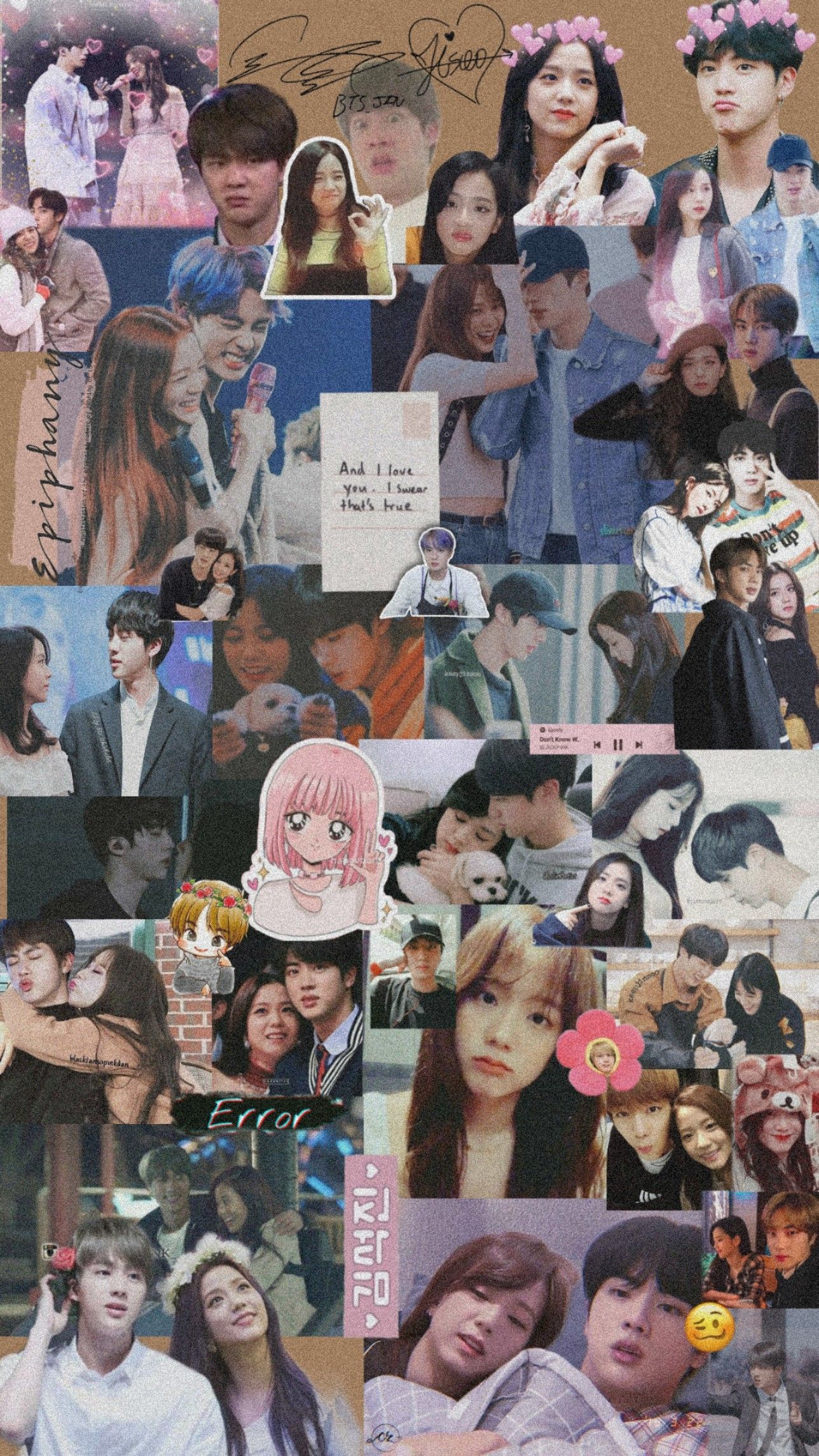 Blackbangtan JinSoo Wallpaper #jinsoo #jin #jisoo #blackbangtan #bangpink. Gambar, Selebriti, Gadis korea