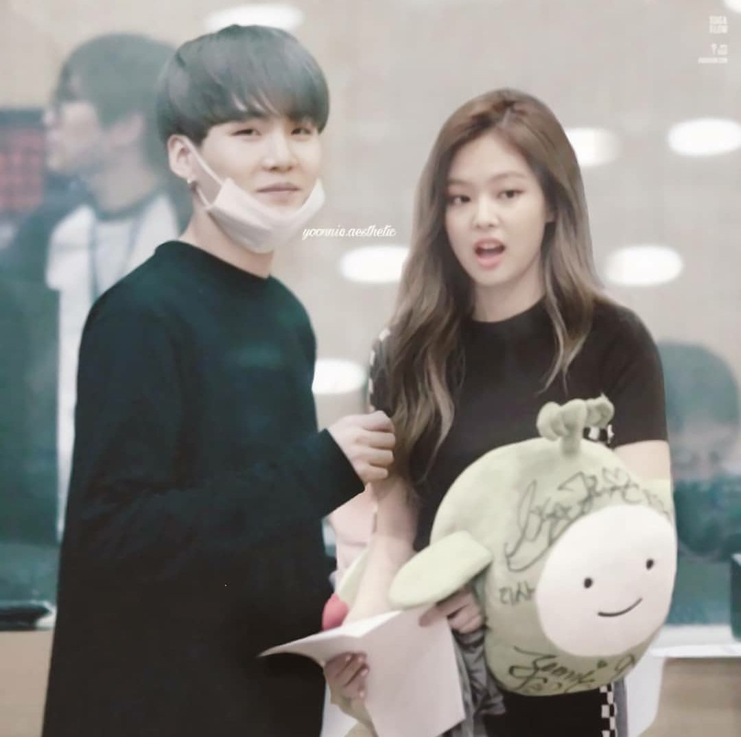 image about blackbangtan. See more about blackpink, bts and taennie