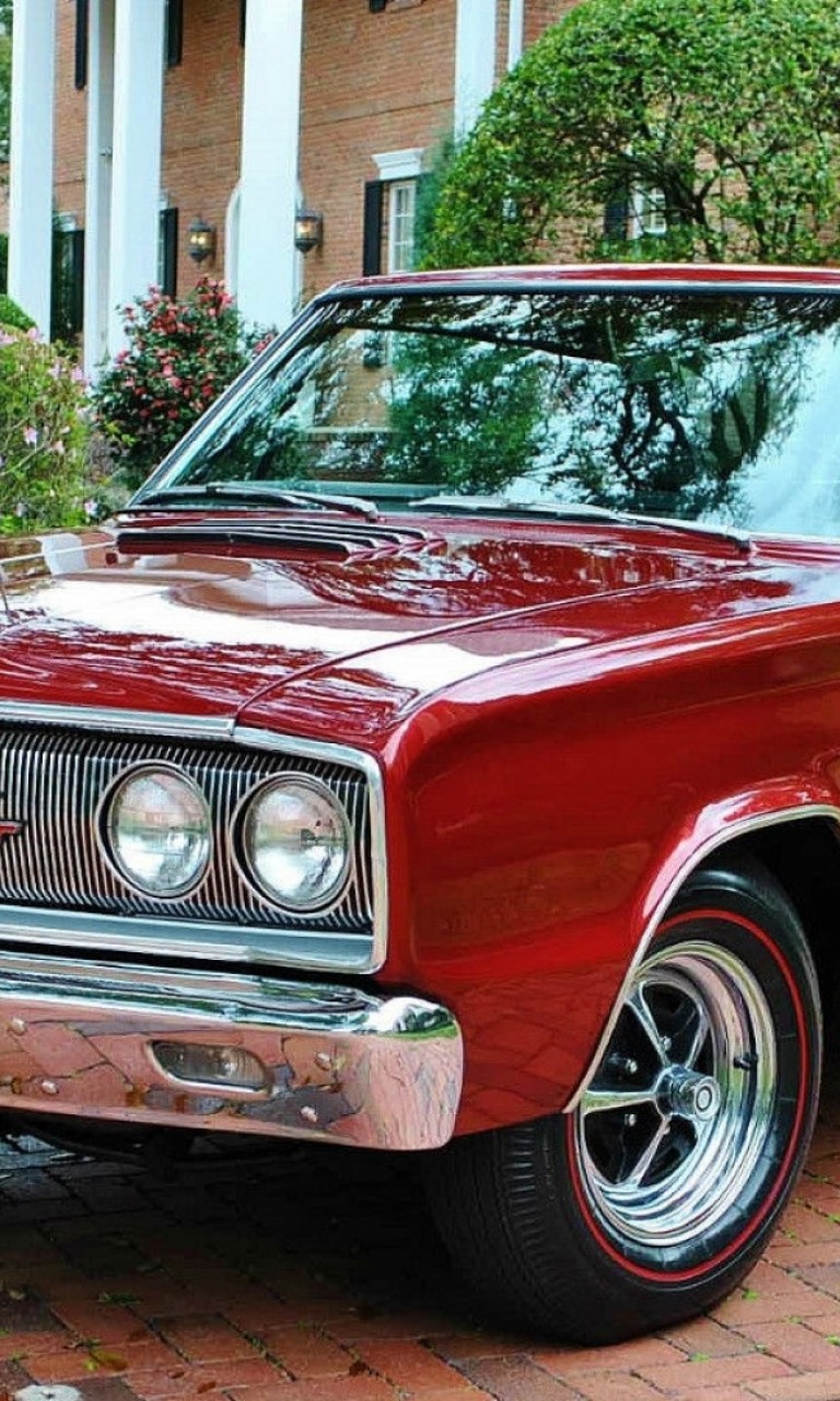 Dodge Coronet RT 440 Magnum V8 HD Wallpaper 768x1280