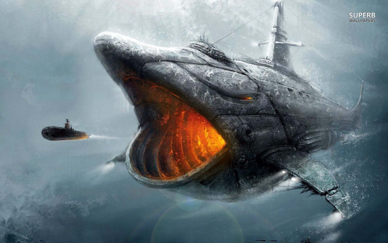 Megalodon Shark Wallpaper