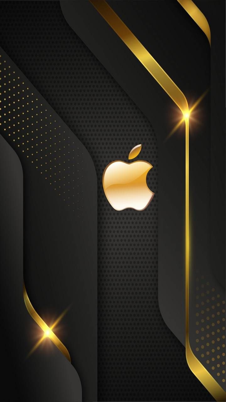 Download Apple VIP Gold wallpaper by 79Anubis19 now. Browse milli. Apple wallpaper, Apple logo wallpaper iphone, iPhone homescreen wallpaper