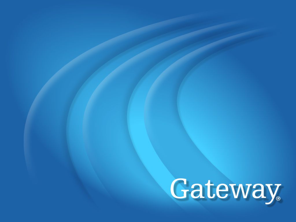 Gateway Logo Wallpaper Free Gateway Logo Background