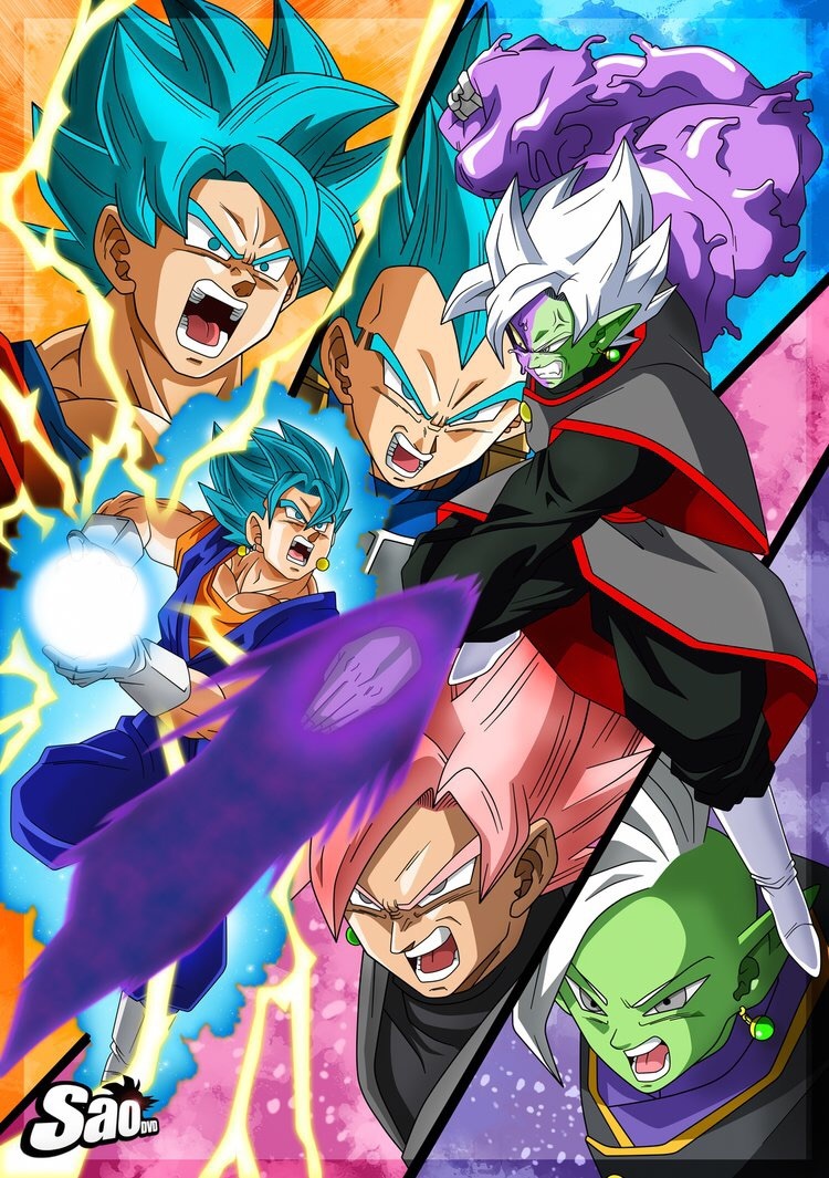 Dbs, Goku, And Vegeta Image Goku And Zamasu