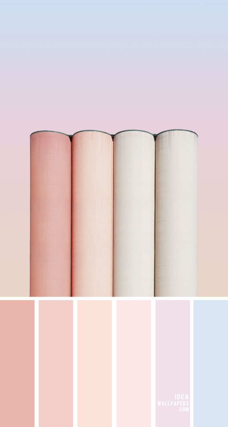 Pastel Color Scheme Wallpaper