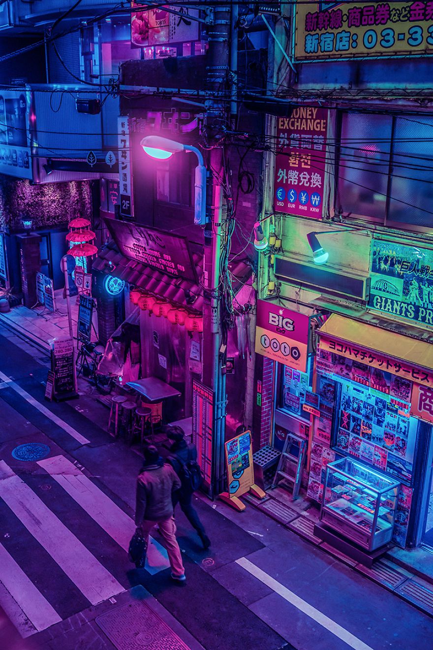 My 27 Surreal Photo Of Tokyo At Night. Aesthetic japan, Tokyo night, Japan aesthetic