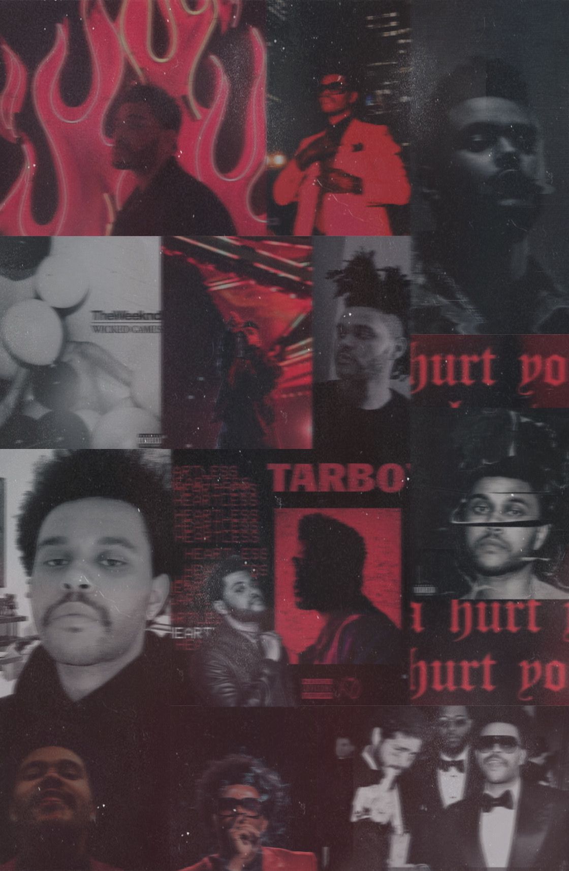 Red weeknd wallpaper. The weeknd poster, The weeknd background, The weeknd album cover