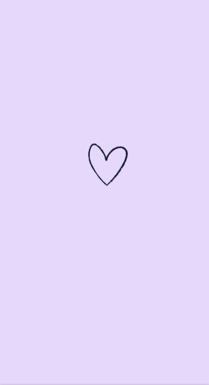 The lavender heart. Purple wallpaper iphone, iPhone wallpaper pattern, Heart wallpaper